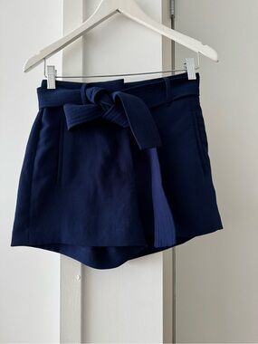 Aritzia Wilfred Blue Tailored Short